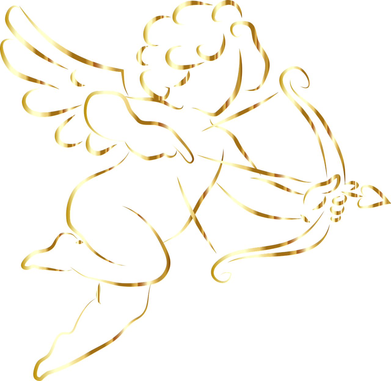 Floating Cupid